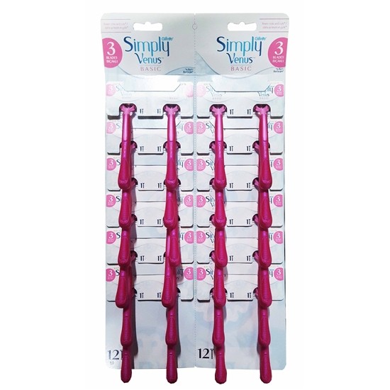 GILLETTE VENUS 3 BASIC  KARTELA 24LÜ