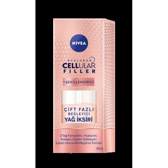 NIVEA VISAGE HYAL.CELL.FILL+ŞEKİLLENDİRİCİ YAĞ İKSİRİ SERUM