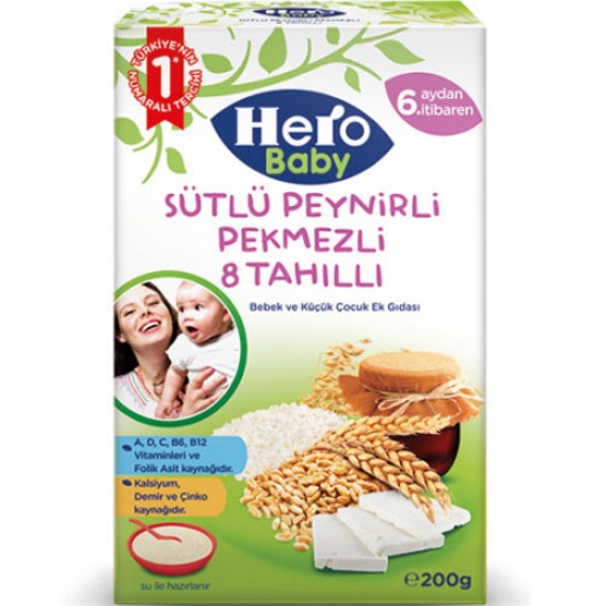 HERO BABY 200G KAŞ.MAM.8 TAH.PEYN.PEKMEZ