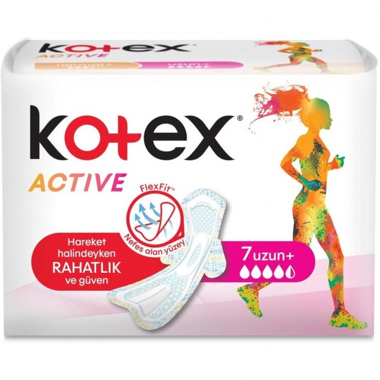 Kotex Active Hijyenik Ped Ultra Extra Uzun 7 Li