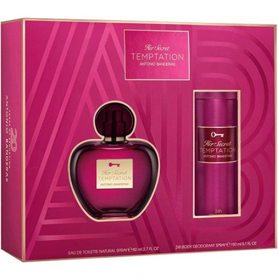 Antonio Banderas The Secret Temptation Kadın Parfüm 80 ML + Deo Set