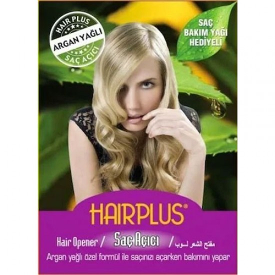 Hairplus Tek Kullanımlık Arğanlı Saç Açıcı
