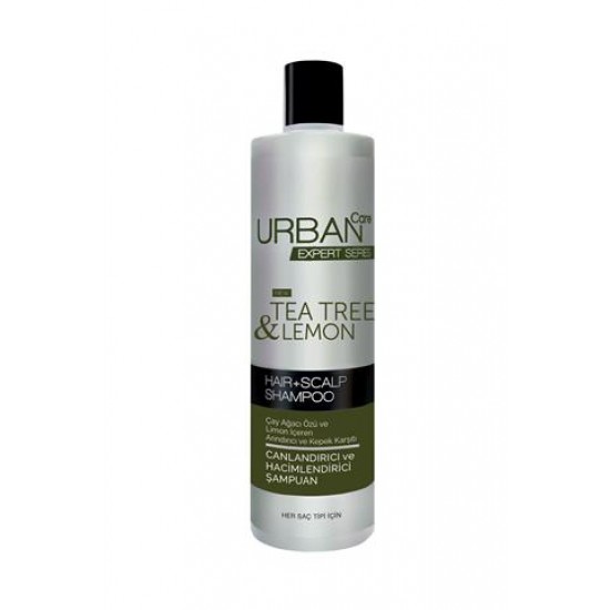 Urban Care Çay Ağacı Özü ve Limon içeren Kepek Karşıtı Arındırıcı Canlandırıcı Şampuan 350 ML Urban Care Çay Ağacı Özü ve Limon içeren Kepek Karşıtı Arındırıcı Canlandırıcı Şampuan 350 ML