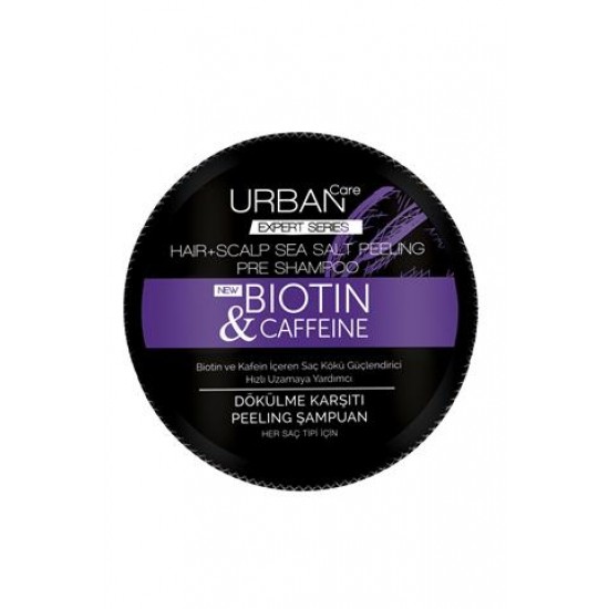 Urban Care Biotin ve Kafein içeren Saç Kökü Güçlendirici Peeling Şampuan 200 ML Urban Care Biotin ve Kafein içeren Saç Kökü Güçlendirici Peeling Şampuan 200 ML