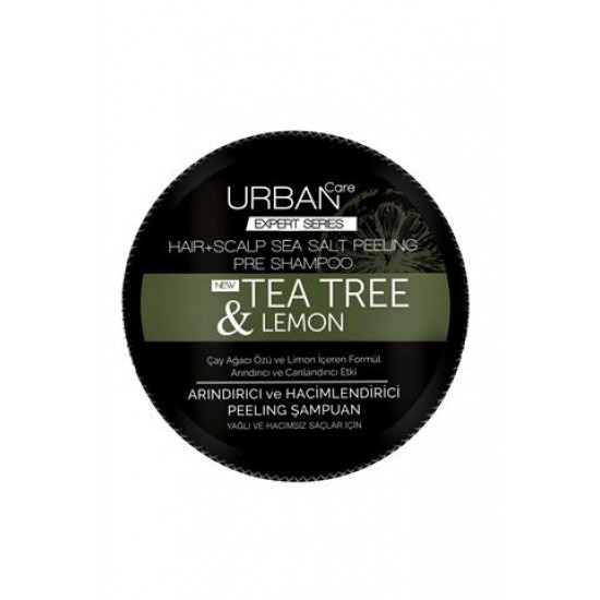 Urban Care Çay Ağacı Özü ve Limon içeren Arındırıcı Canlandırıcı Etkili Peeling Şampuan 200 ML