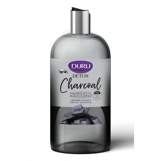 Duru Duş Jeli Detoks Charcoal 500 ML