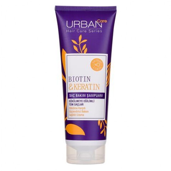 Urban Care Biotin & Keratin İçeren Dökülme Karşıtı & Uzamaya Yardımcı Şampuan 250 ML