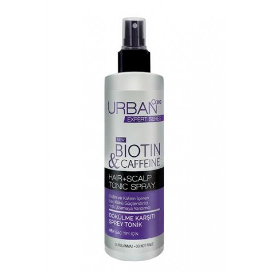 Urban Care Biotin ve Kafein içeren Saç Kökü Güçlendirici Hızlı Uzamaya Yardımcı Tonik 200 ML Urban Care Biotin ve Kafein içeren Saç Kökü Güçlendirici Hızlı Uzamaya Yardımcı Tonik 200 ML