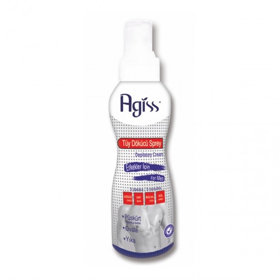 Agiss Tüy Dökücü Krem Sprey For Men 175 Ml