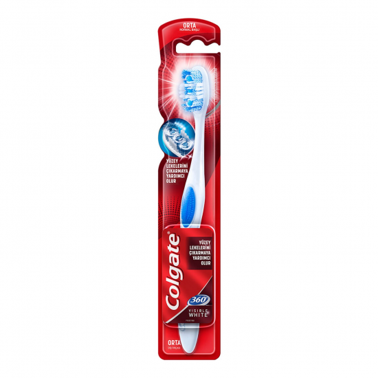 Colgate Diş Fırça 360 Beyaz Orta