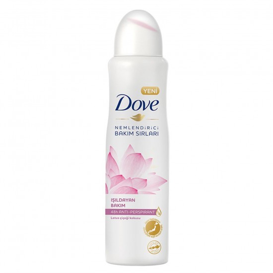 Dove Deodorant Bayan Işıldayan Bakım Lotus Çiçeği 150 Ml