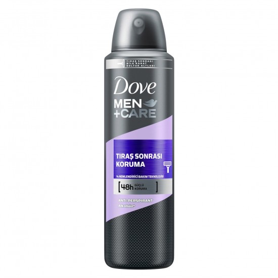 Dove Men Care Tıraş Sonrası Koruma Sağlayan Terleme Karşıtı Deodorant Sprey 150 Ml