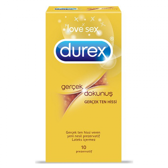 Durex Gerçek Dokunuş Prezervatif 10 Lu