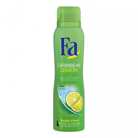 Fa Deodorant Bayan Caribbean Lemon 150 Ml
