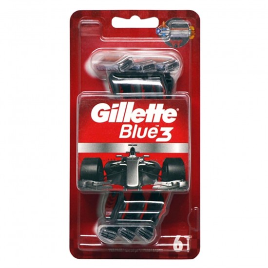 Gillette Blue 3 Comfortable Cool 6 lı