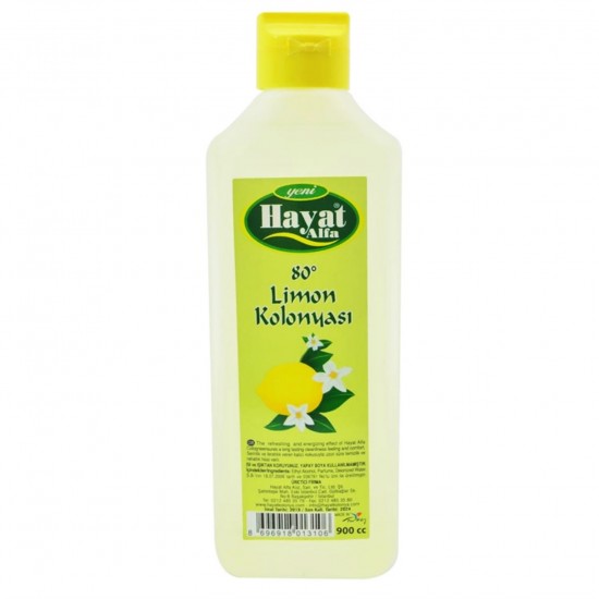 Hayat Limon Kolonyası 900cc