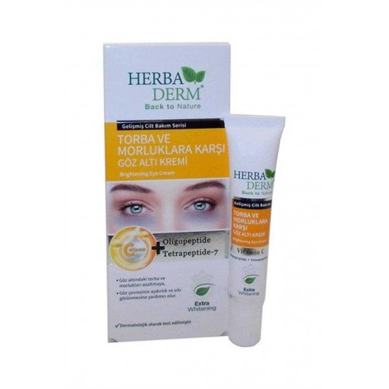 Herbaderm Torba ve Morluklara Karşı Göz Altı Kremi 15 Ml