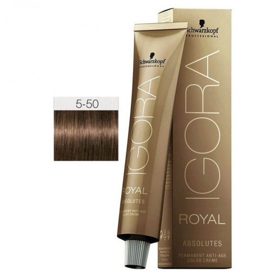 İgora Royal Absolutes Saç Boyası 5.50 Açık Kahve 60 Ml