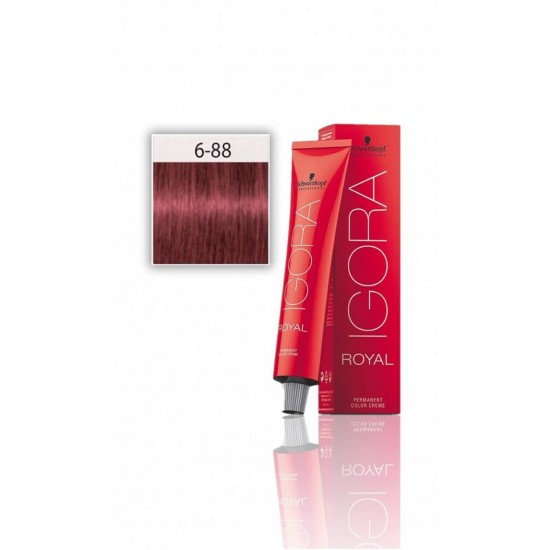 İgora Royal Saç Boyası 6.88 Yoğun Kızıl Koyu Kumral 60 Ml