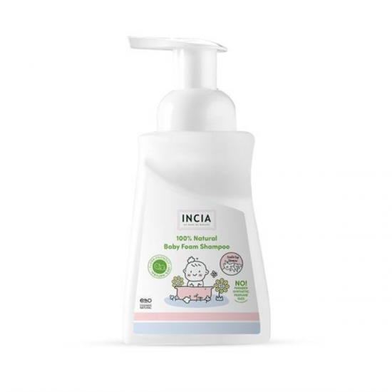 Incia %100 Doğal Bebek Köpük Şampuanı 200 Ml