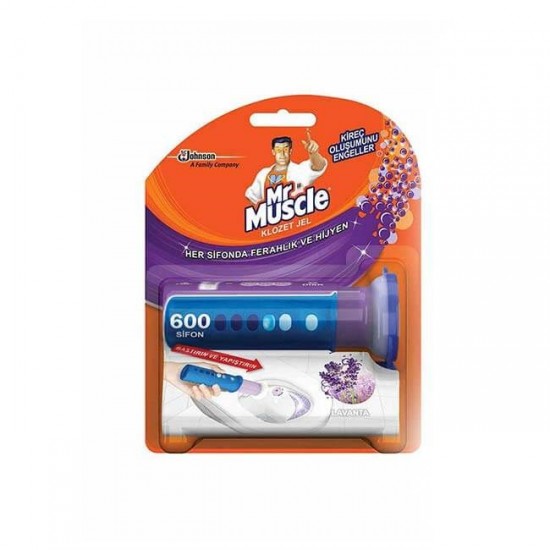 Mr Muscle Klozet Jel Lavanta Tuvalet Temizleyici 38 gr