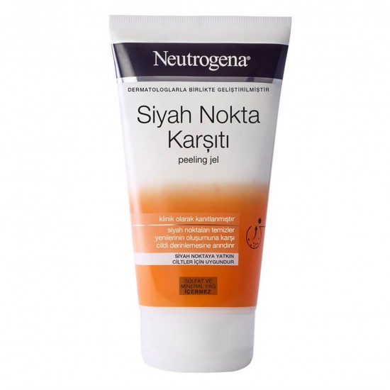 Neutrogena Siyah Nokta Karşıtı Peeling Jel 150 Ml