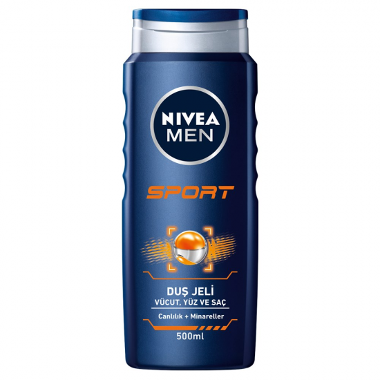 Nivea Men Sport Saç ve Vücut Şampuanı 500 Ml