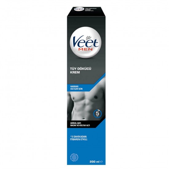 Veet Men Hassas Erkeklere Özel Tüy Dökücü Krem 200 Ml