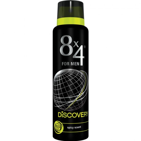 8x4 Deo 150 ML Discovery Formen