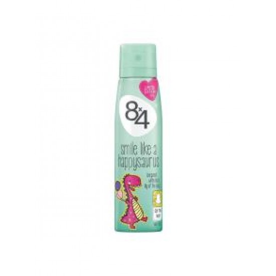 8x4 Deo 150 ML Smile Like a Happysaurus Limited Edition