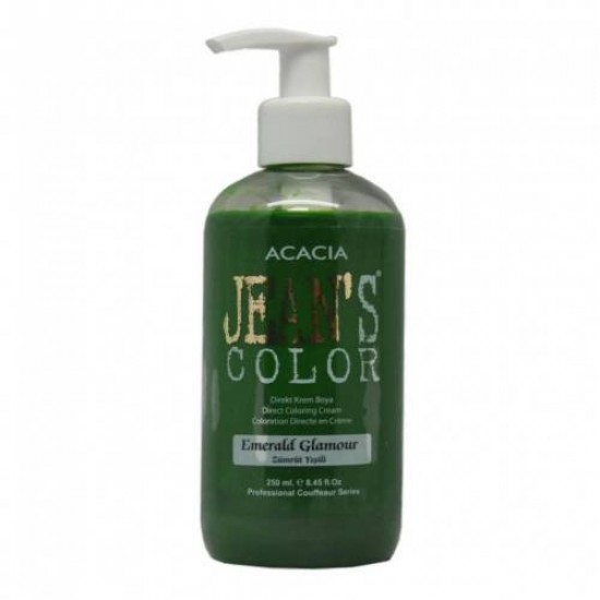 Acacia Jeans Color Zümrüt Yeşili Saç Boyası 250 ML