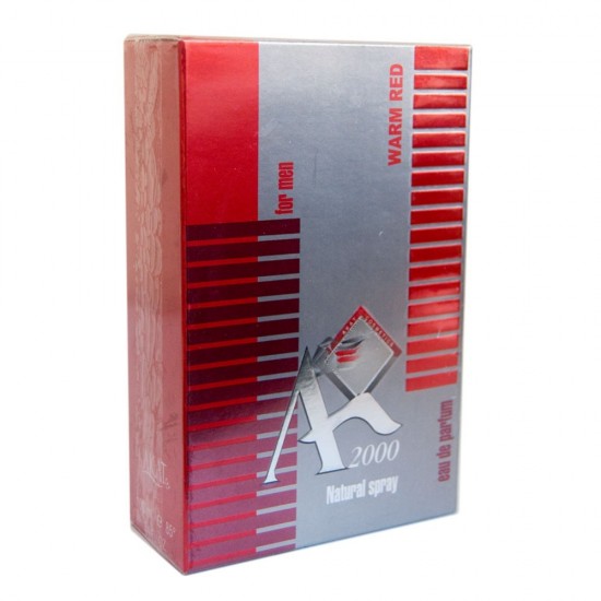 Akat 2000 Warm Red EDT 100 ML Erkek Parfümü