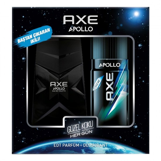 Axe Apollo Edt Erkek Parfüm 100 ML+Deo