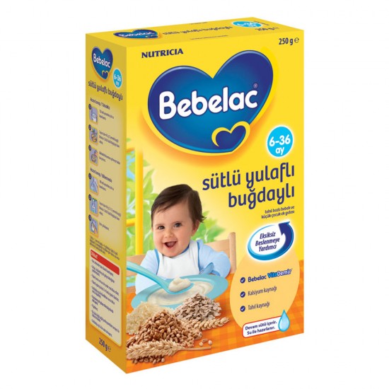 Bebelac Sütlü Buğdaylı Kaşık Maması 250 gr