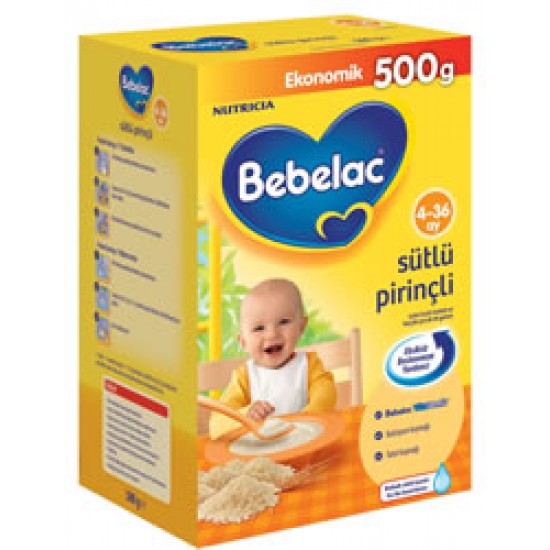 Bebelac Sütlü Pirinçli Kaşık Maması 500 gr