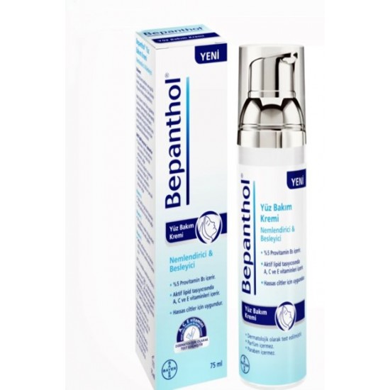 Bepanthol Nemlendirici Besleyici Yüz Bakım Kremi 75 Ml