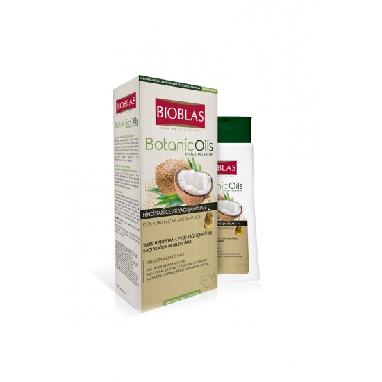 Bioblas Botanic Oils Hindistan Cevizi Yağlı Çok Kuru Saçlar için 360 ML Bioblas Botanic Oils Hindistan Cevizi Yağlı Çok Kuru Saçlar için 360 ML