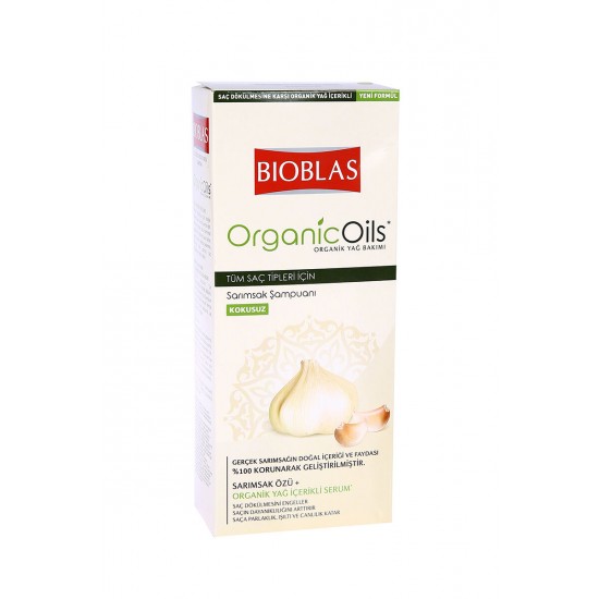 Bioblas Organic Oils Sarımsak Özlü Şampuan 360 ML