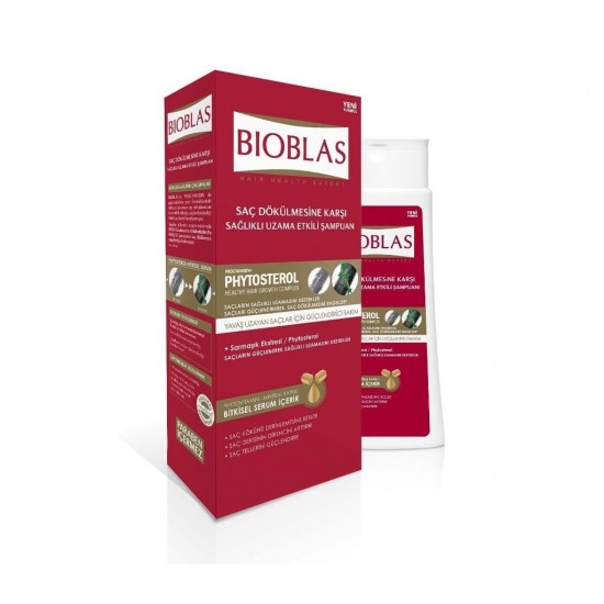 Bioblas Saç Dökülmesine Karşı Sağlıklı Uzama Etkili Şampuan 360 ML