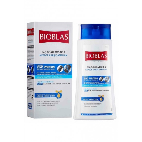 Bioblas Saç Dökülmesine ve Kepeğe Karşı Etkili Şampuan 360 ML