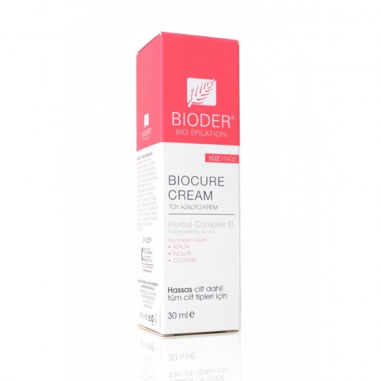 Bioder Biocure Cream Yüz İçin Tüy Azaltıcı Krem 30 ML