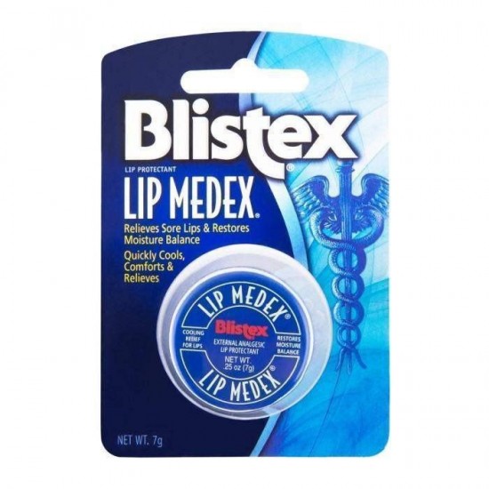 Blistex Med Plus Kavanoz Spf 15 Kuruyan Ve Çatlayan Dudaklara Yoğun Bakım Kremi