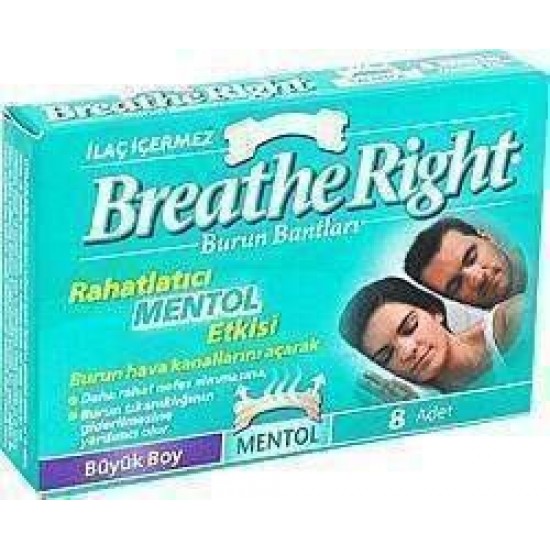 Breathe Right Burun Bandı Büyük Boy 8 Li