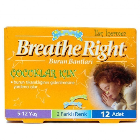 Breathe Right Burun Bandı Çocuk 12li