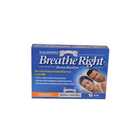 Breathe Right Burun Bandı Normal 10 Lu