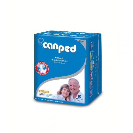 Canped Bel Bantlı Orta Yetişkin Hasta Bezi 9 Lu