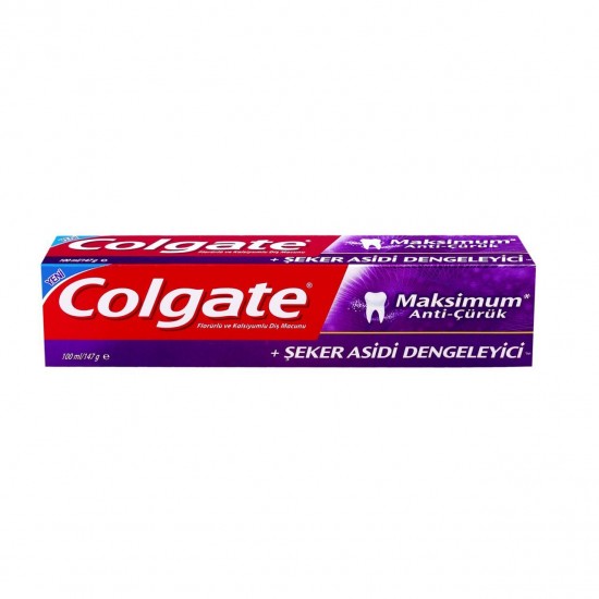 Colgate Diş Macunu Maksimum Anti Çürük 100 ML