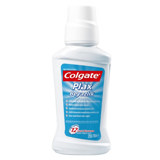 Colgate Plax Ağız Suyu Optik Beyaz 250 ML