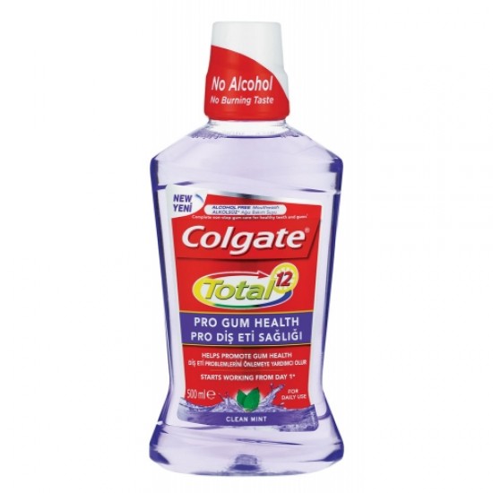Colgate Total Alkolsüz Gargara Pro Diş Eti Sağlığı 500 ML