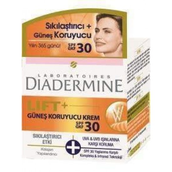 Diadermine Lift + Spf 30 Güneş Koruyucu Krem 50 ML